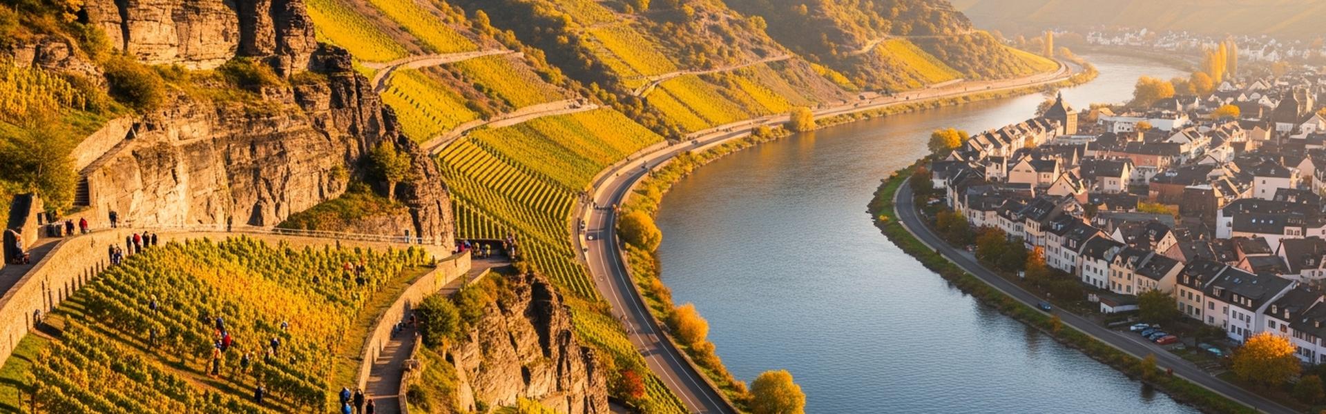 Busreise an die Mosel: Wellness, Wein und Natur erleben