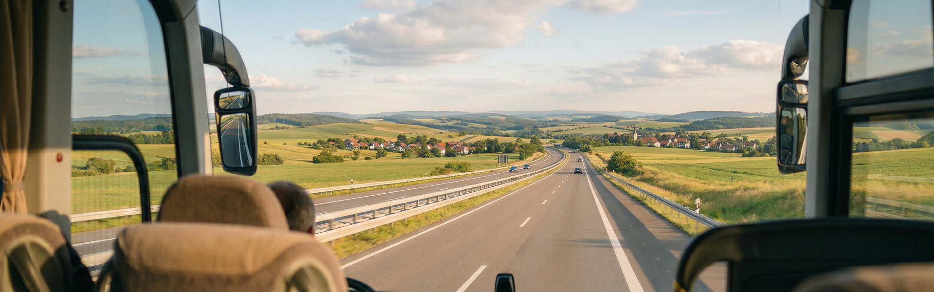 Busreise durch Deutschland